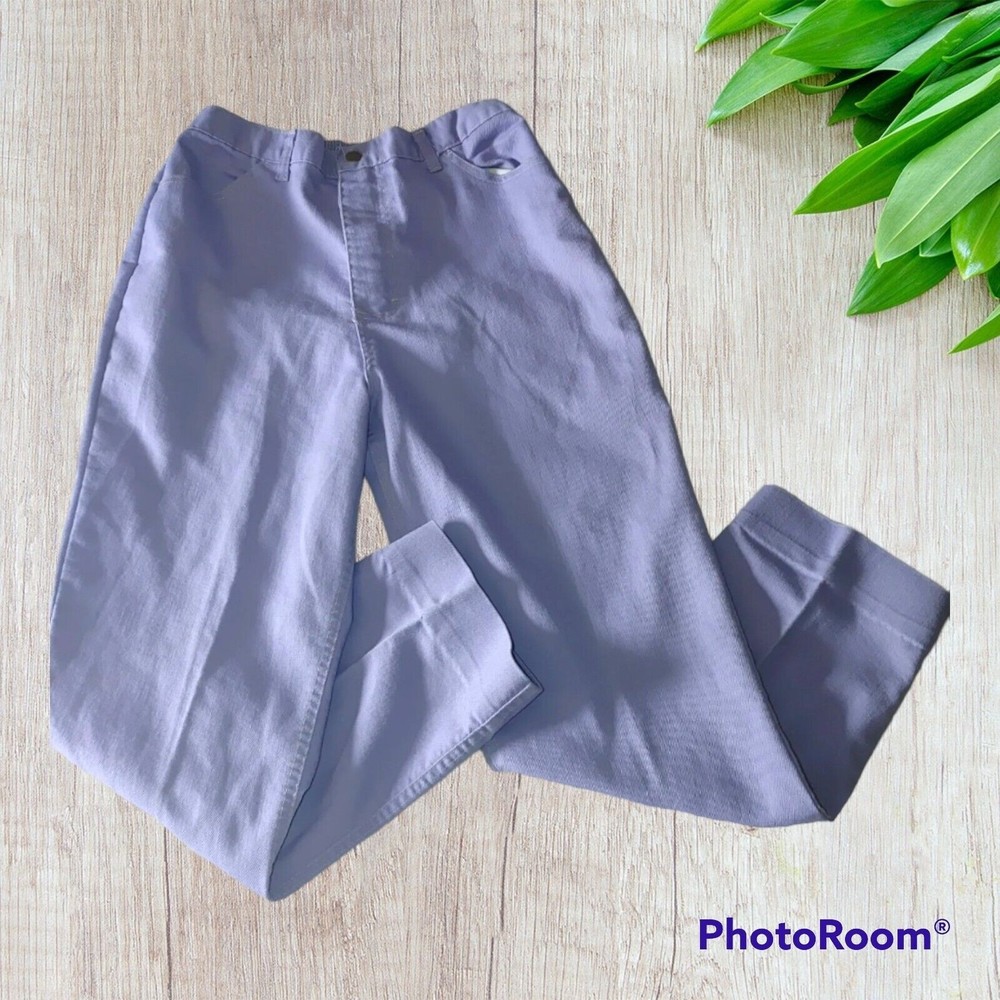 Vintage Blair Purple Mom Jeans Size 16 L.H. Jeans Half Stretch Waist 80's 90's